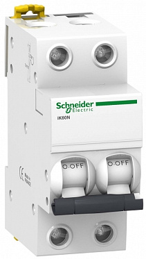 Выключатель автоматический Schneider Electric iK60 2-полюсный 40А  купить с доставкой по РФ