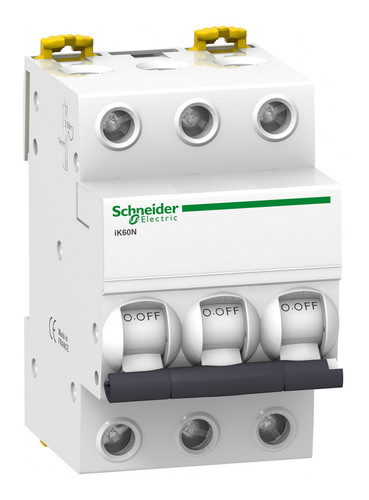Выключатель автоматический Schneider Electric iK60 3-полюсный 6А 