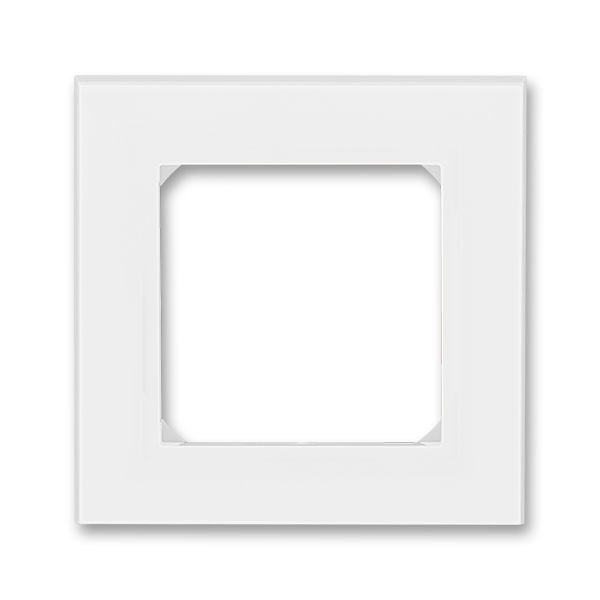 Рамка для розетки и выключателя Schneider Electric Levit 1п бел./ледяной ABB 2CHH015010A6001