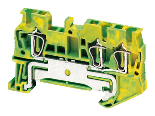 Клеммник пружинный с заземлением Schneider Electric NSYTRR23PE