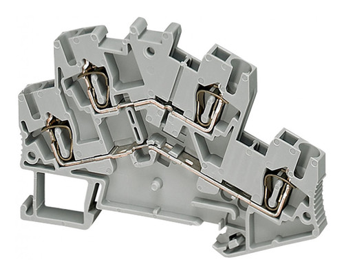 Клеммник пружинный двухуровневый Schneider Electric NSYTRR24D