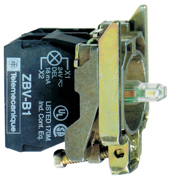 Корпус кнопки 22мм 240в с подсветкой Schneider Electric