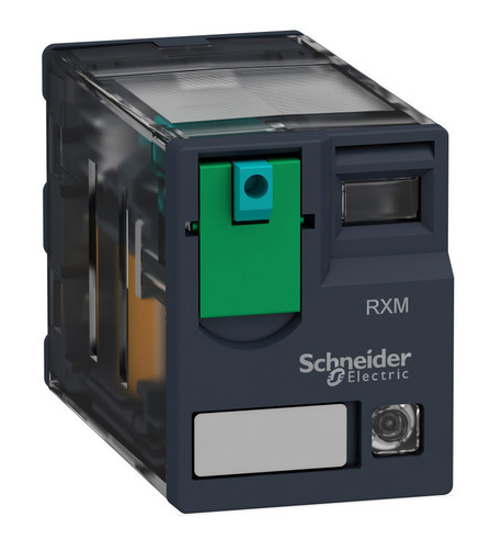 Промежуточное реле Schneider Electric 2 ПК со светодиодом (~24B AC)