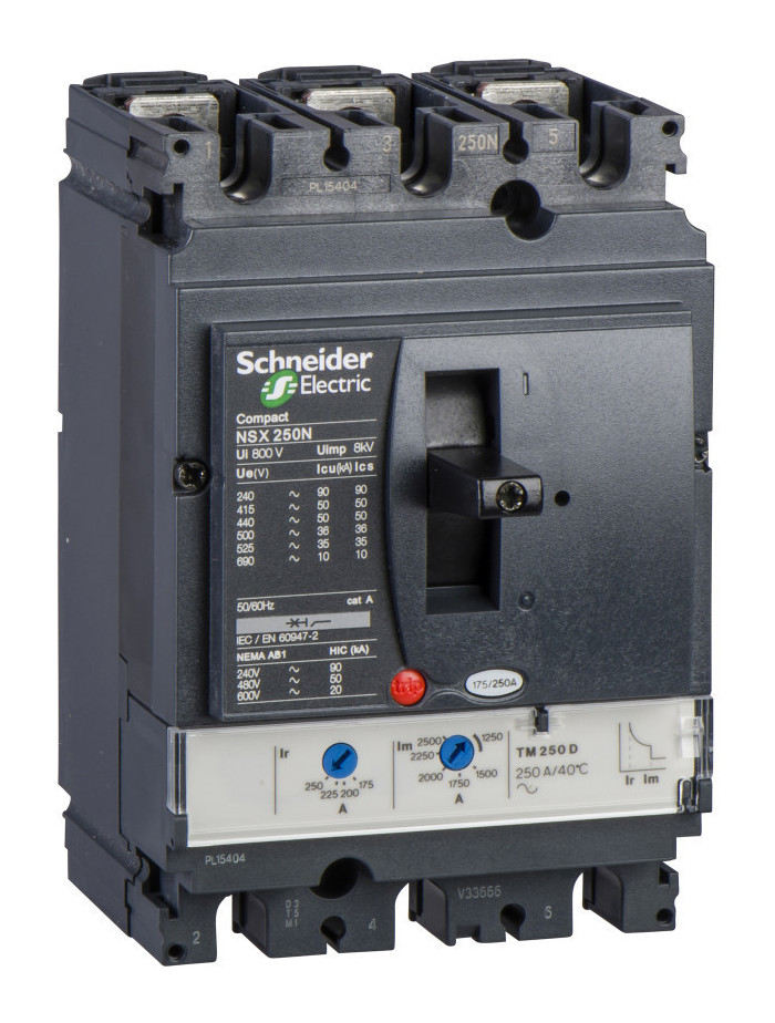 Выключатель автоматический Schneider Electric  Compact NSX