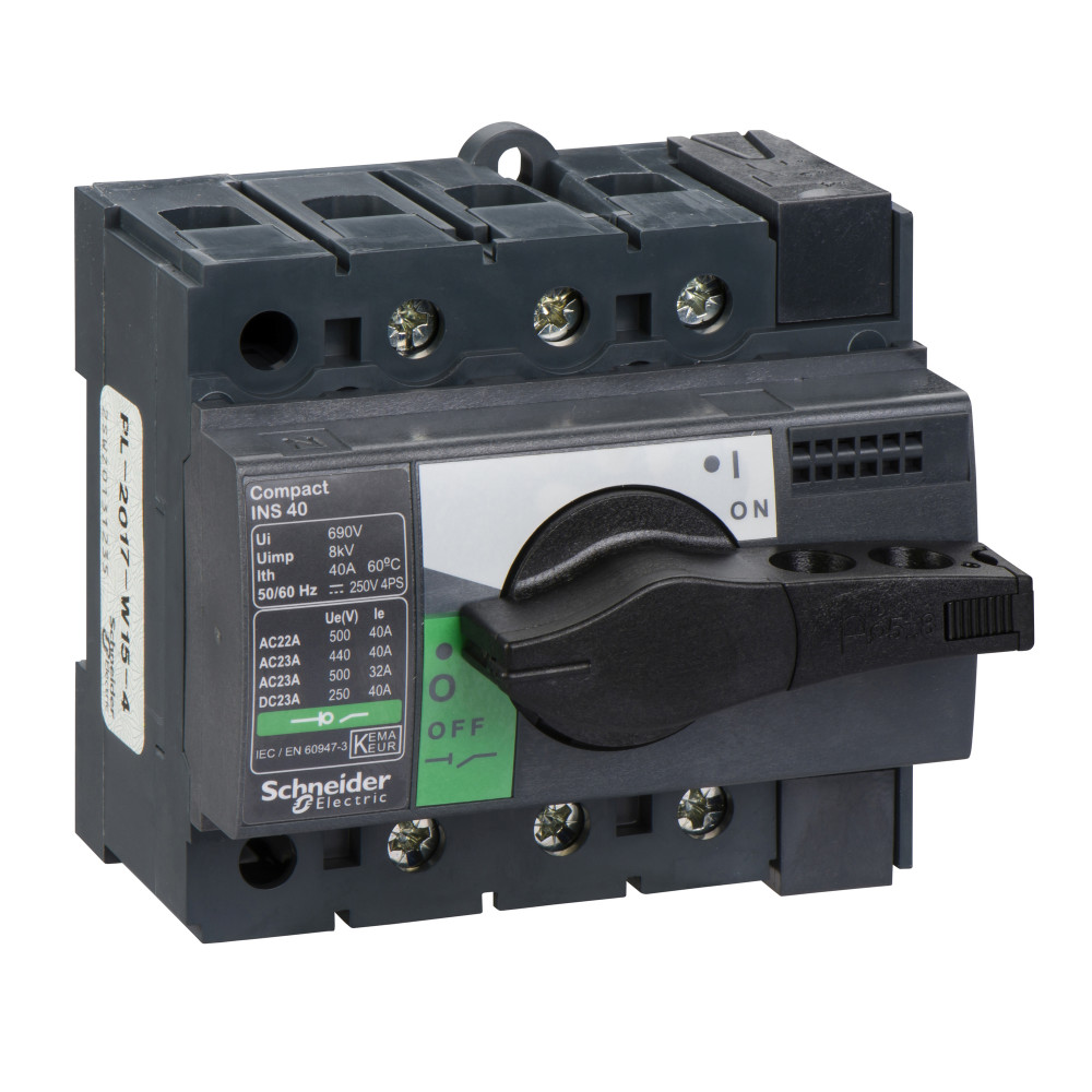 Выключатель-разъединитель Schneider Electric Compact INS40 3п купить с доставкой по РФ