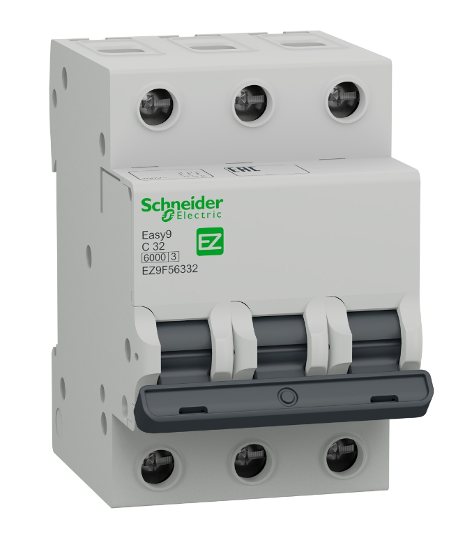 Автоматический выключатель Schneider Electric 3п C 32А 6кА купить с доставкой по РФ