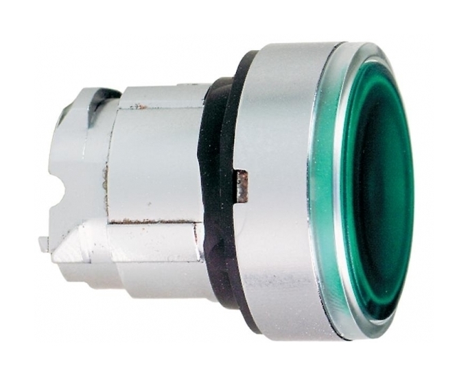 Головка кнопки с подсветкой зеленая Schneider Electric ZB4BW333
