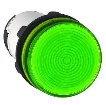 Сигнальная лампа Schneider Electric XB7EV73P 22мм 230В зеленая  купить с доставкой по РФ