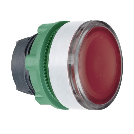Головка Schneider Electric красной кнопки 22мм с подсветкой ZB5AW343C