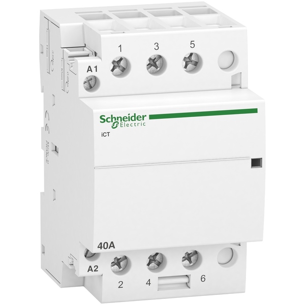 Контактор мод Schneider Electric iСТ Acti9 40А 3п 3НО 230/240В SchE