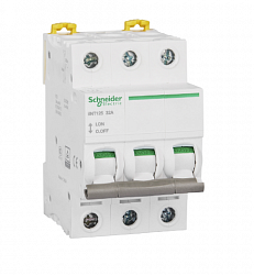 A9S68332  iINT125 Выключатель нагрузки 3-полюсный, 32А  Schneider Electric