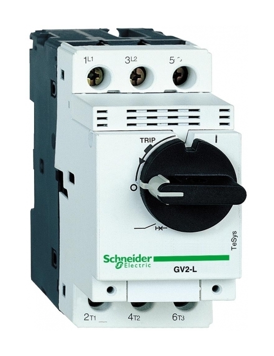 Выключатель автоматический Schneider Electric TeSys GV2 1А 3P магнитный расцепитель