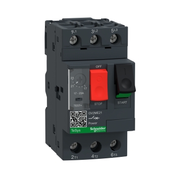 Выключатель автоматический Schneider Electric TeSys комбинированный расцепитель 17-23А купить с доставкой по РФ