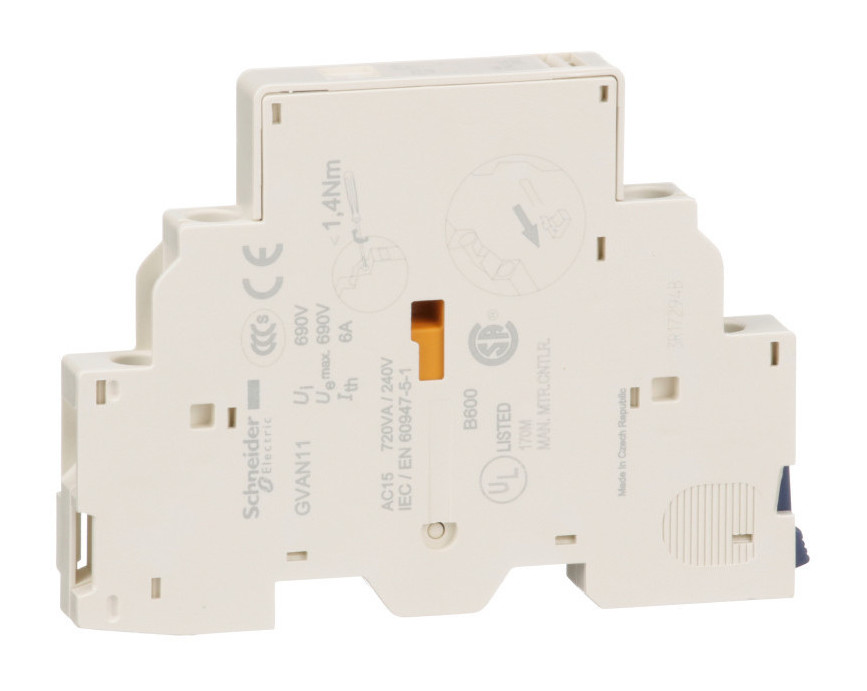 Дополнительные контакты мгновенного действия Schneider Electric НО+НЗ (max 960)
