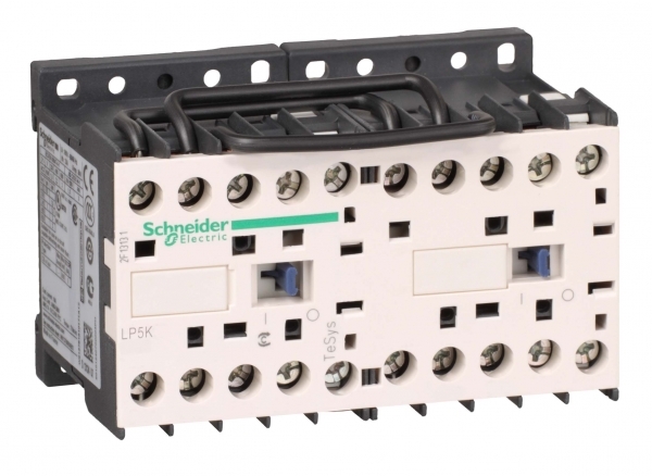 Контактор реверсивный Schneider Electric TeSys 3Р 6А НО 24V DC 1.8ВТ купить с доставкой по РФ
