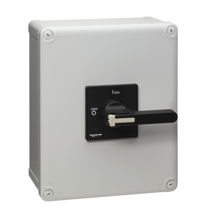 Выключатель-разъединитель закрытого типа Schneider Electric 3-х полюсный 140А IP65 купить с доставкой по РФ