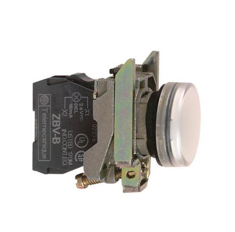 XB4BVM1  Лампа белая со встроенным светодиодом 230-240В  Schneider Electric