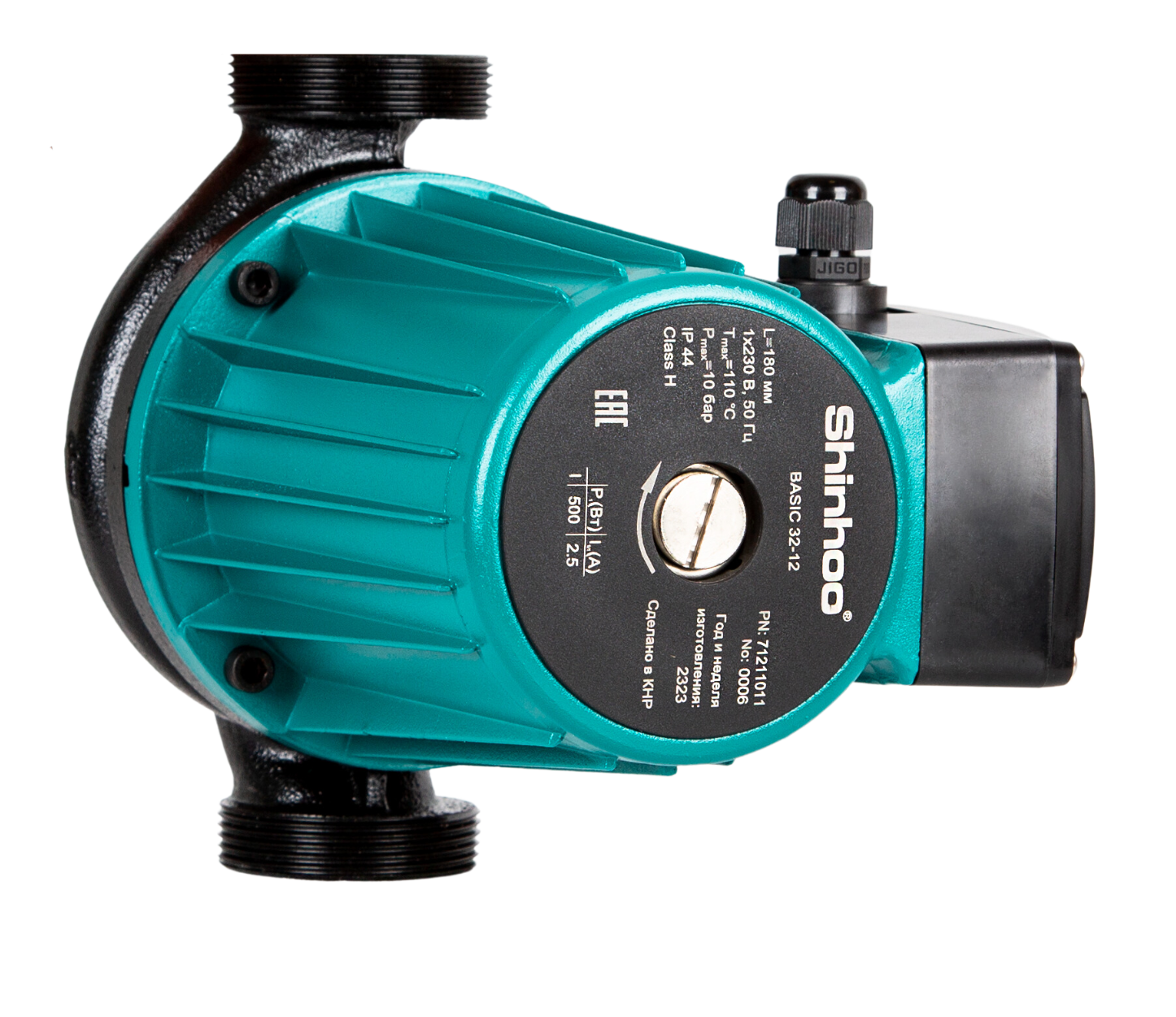 Насос циркуляционный Shinhoo BASIC 25-20 230 PN10 230В
