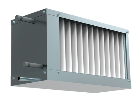 Водяной охладитель для прямоугольных каналов Shuft WHR-W 800*500-3