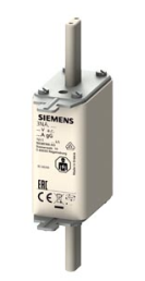 Вставка плавкая Siemens GL/GG с неизолированными выступами для монтажа/демонтажа размер 0 Iном=80А Uном=500В