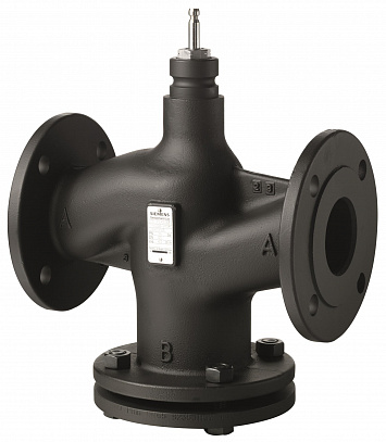 Клапан 2-ходовой Siemens VVF43.65-50 PN16 фланцевый