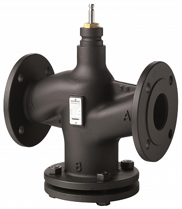 Клапан 2-ходовой Siemens VVF53.40-25 PN25 фланцевый