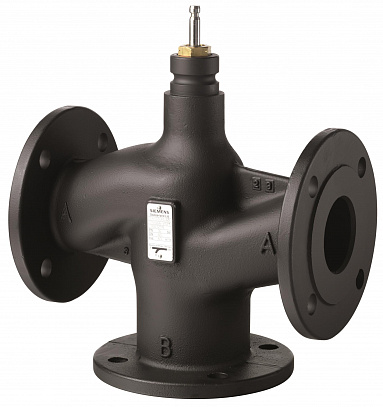 3-ходовой клапан Siemens VXF53.20-6.3 PN25 фланцевый