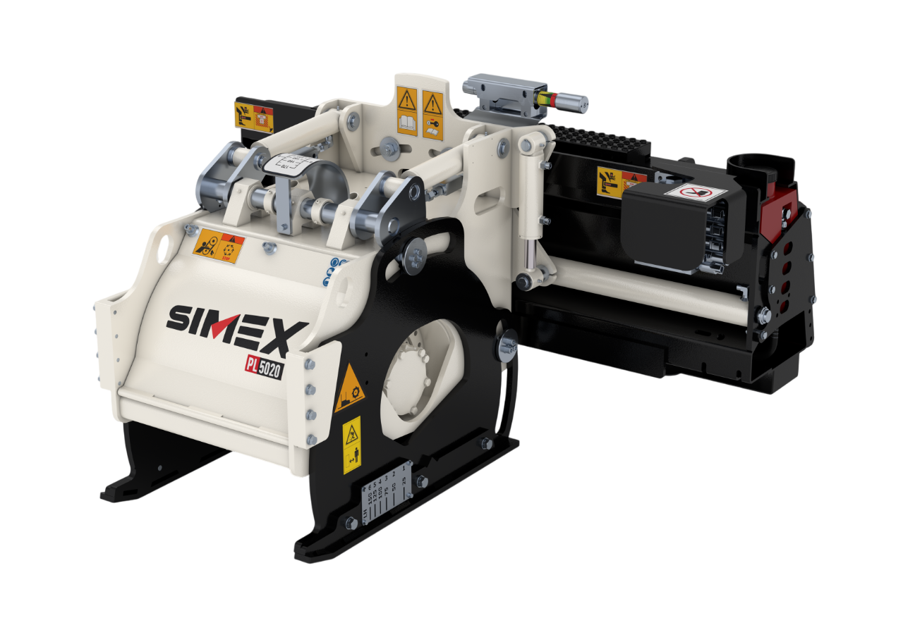 Навесная дорожная фреза Simex PL4015 для мини-погрузчиков со стандартным и повышенным потоком