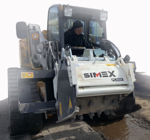 Навесная дорожная фреза Simex PL6020 заказать со складов по всей России