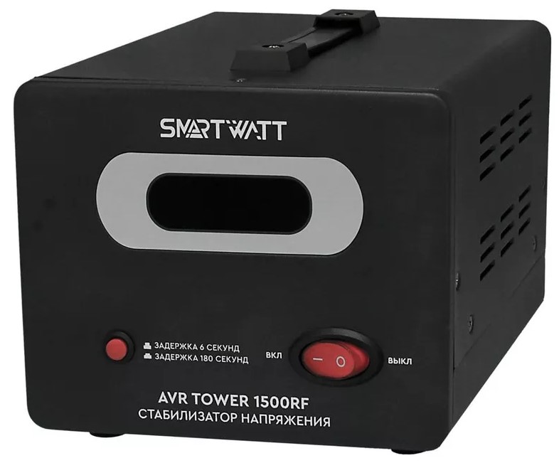 Стабилизатор напряжения напольный SMARTWATT AVR TOWER 1500RF купить с доставкой по РФ