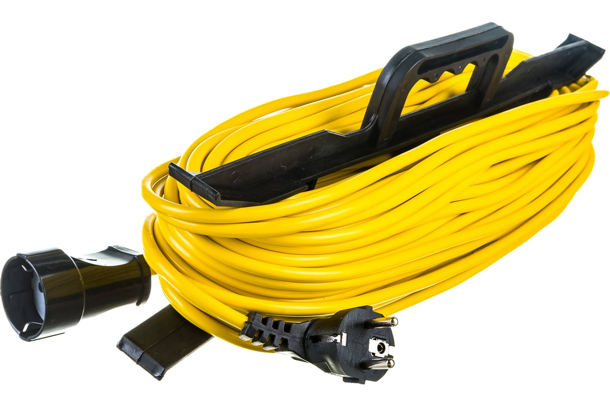 Удлинитель-шнур на рамке 1х50м с заземл. 10А IP20 2.2кВт Союз 481S-5305