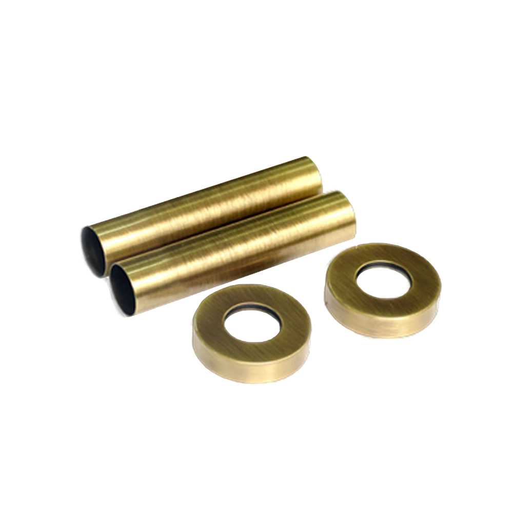 Комплект декоративных трубок SR Rubinetterie 70хD 18-20-1/2" бронза