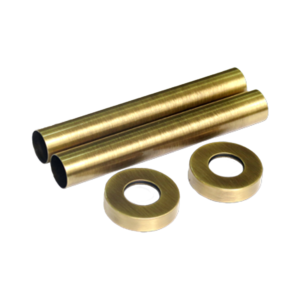 Комплект декоративных трубок SR Rubinetterie 160хD 18-20-1/2" бронза