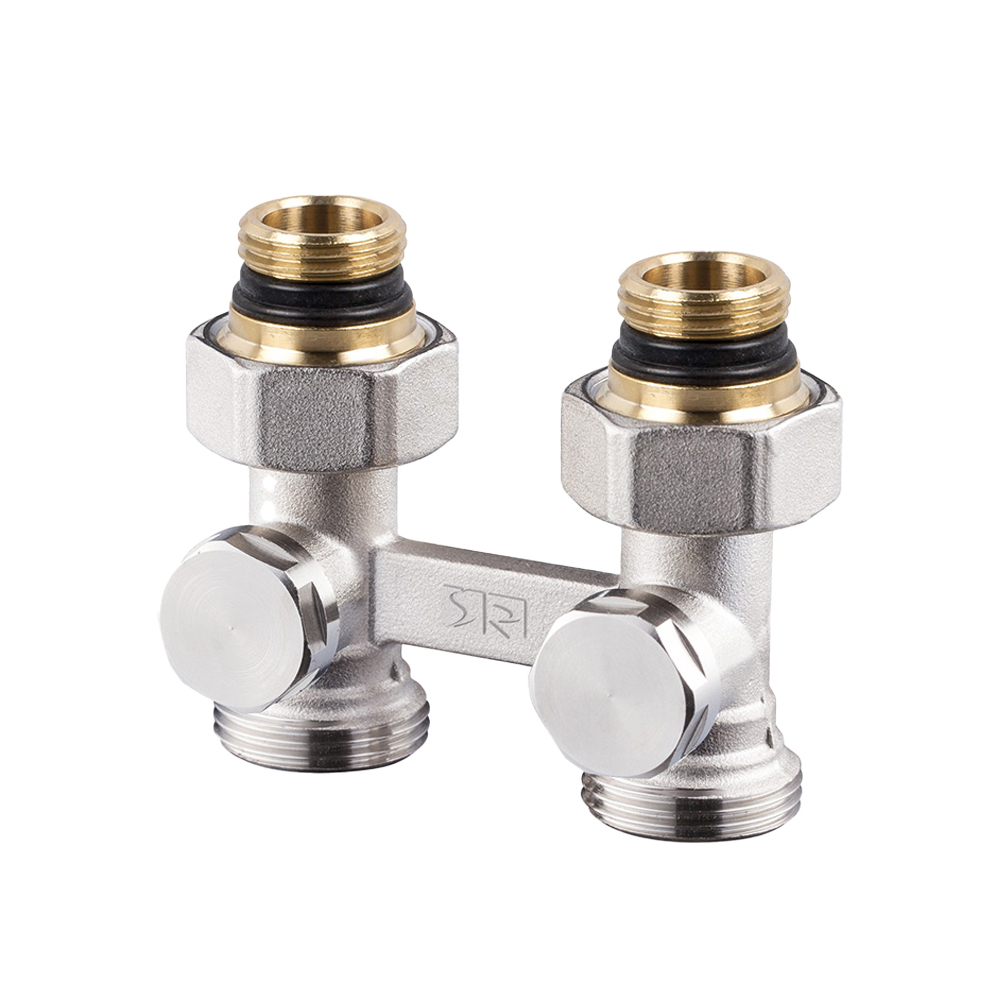 Прямой Н-образный клапан SR Rubinetterie 1/2"х3/4"
