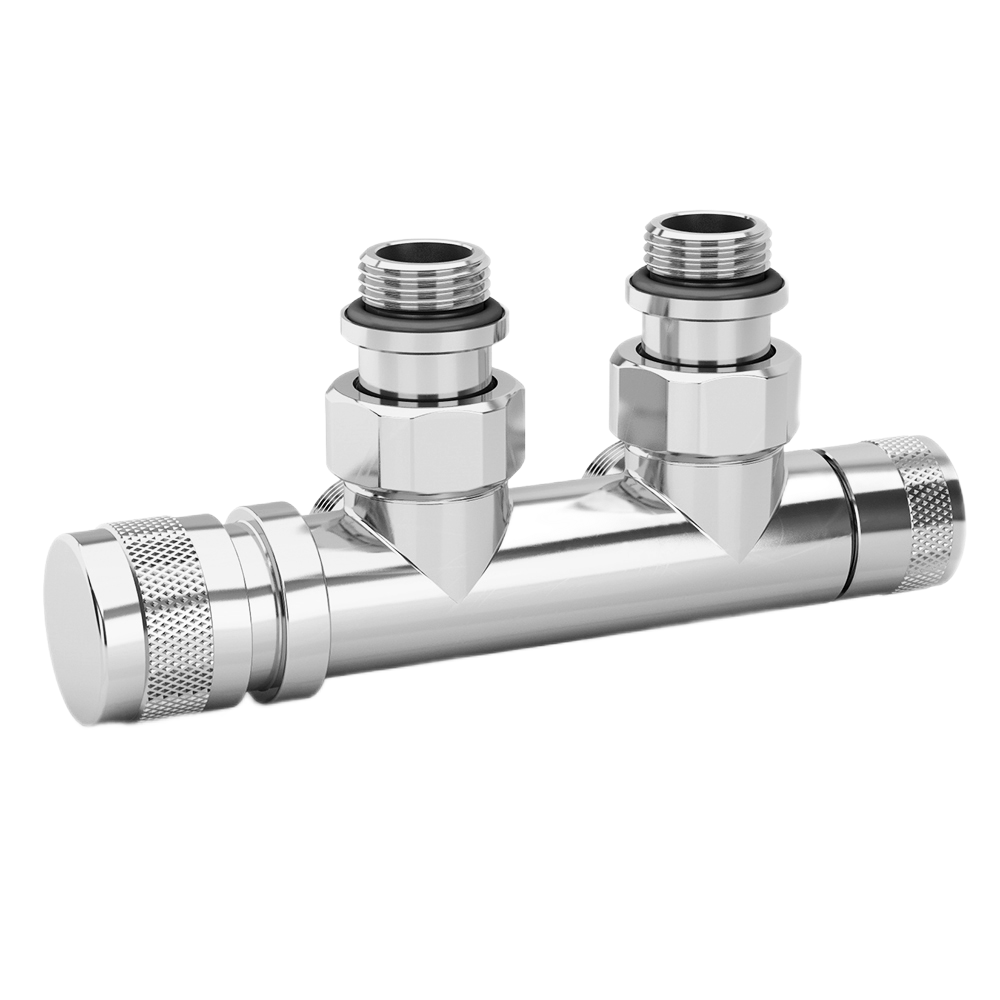 Узел нижнего подключения SR Rubinetterie 1/2"х3/4"Е хром