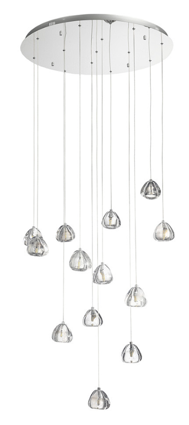 Подвесная светодиодная люстра ST Luce Waterfall SL6017.101.13
