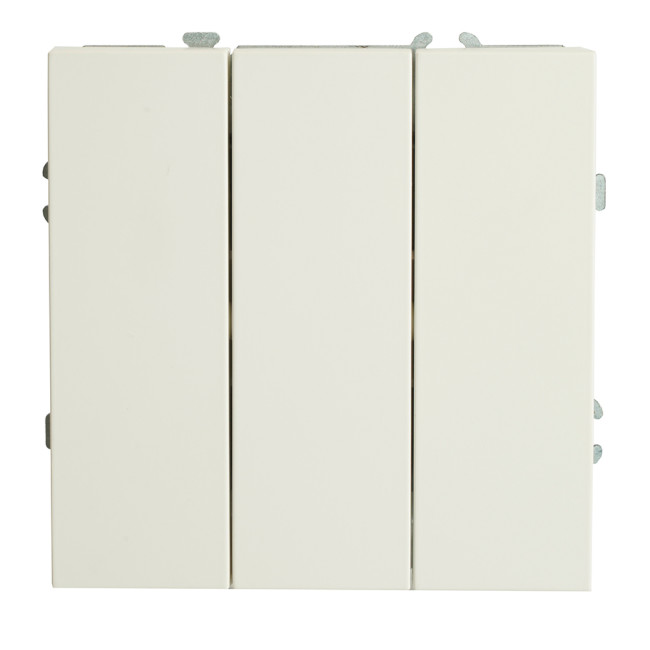 Переключатель трехклавишный Stekker Эмили RSW10-5108-01 49870 белый фарфор
