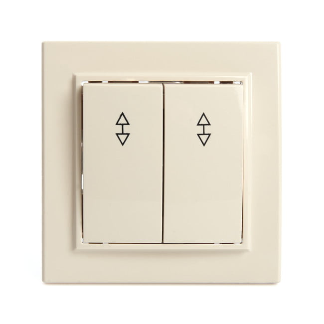 Переключатель двухклавишный Stekker Эрна PSW10-9008-02 39920 слоновая кость купить с доставкой по РФ