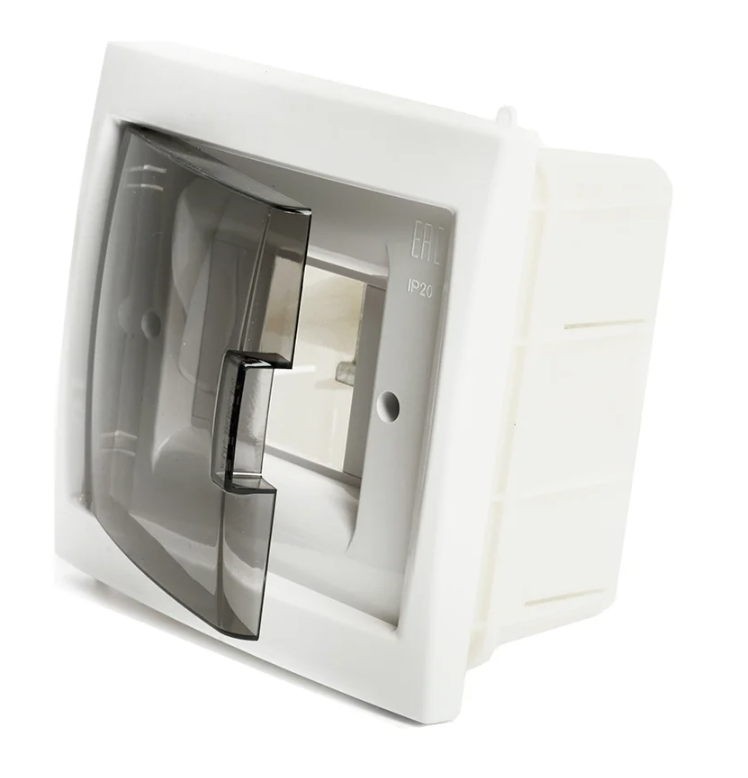 Бокс встраиваемый STEKKER серия StandartEBX50-2/04-20 4 модуля, пластик купить с доставкой по РФ