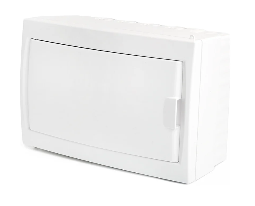 Бокс настенный STEKKER серия Standart EBX50-3/08-20 8 модулей, белый, пластик, купить с доставкой по РФ