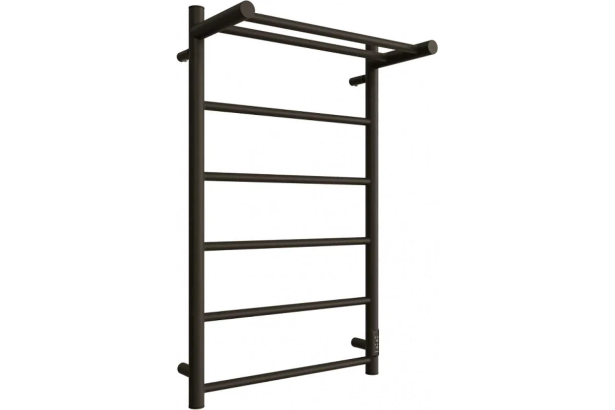 Полотенцесушитель электрический КВАДРАТ ТЕПЛА Ladder X-A-80/50-D-OOO-B купить с доставкой по РФ