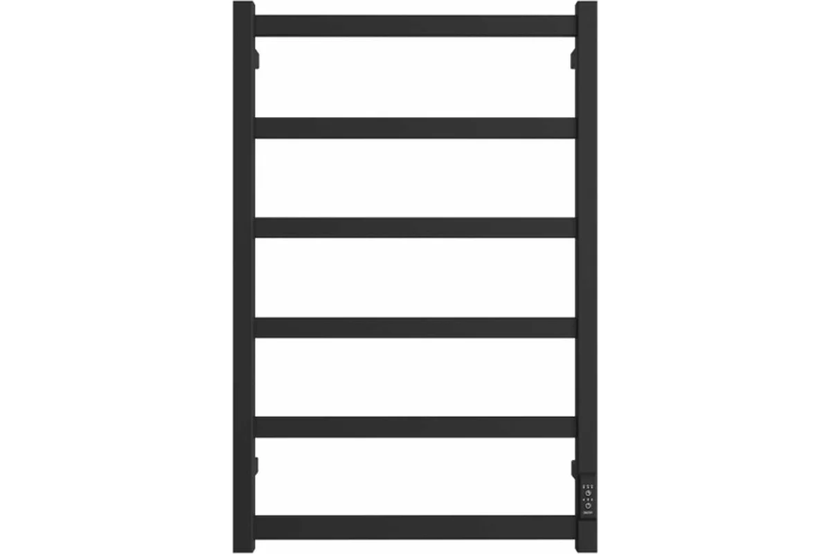 Полотенцесушитель электрический КВАДРАТ ТЕПЛА Ladder X-B-80/50-D-LL-B купить с доставкой по РФ