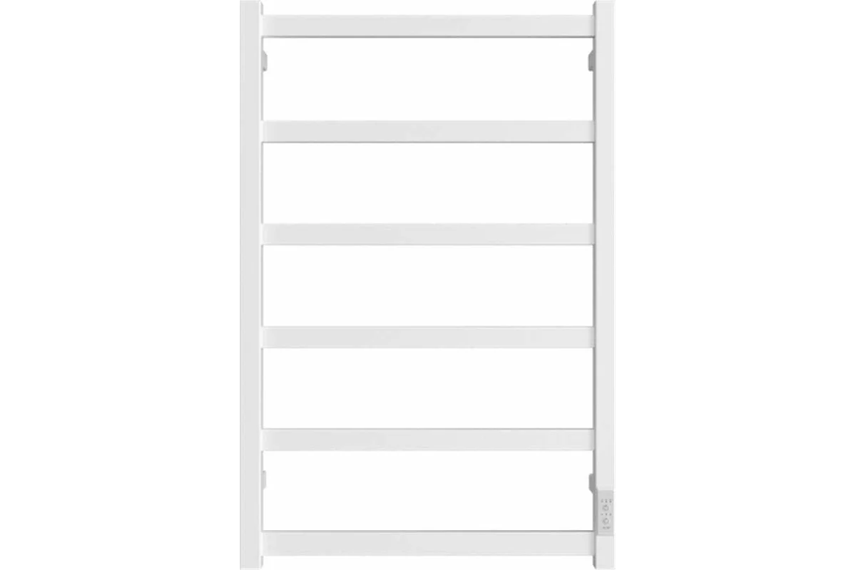 Полотенцесушитель электрический КВАДРАТ ТЕПЛА Ladder X-B-80/50-D-LL-W купить с доставкой по РФ