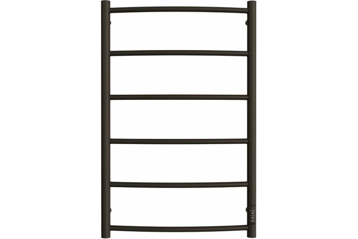 Полотенцесушитель электрический СТН КВАДРАТ ТЕПЛА Ladder X-E-80/50-D-OO-B купить с доставкой по РФ