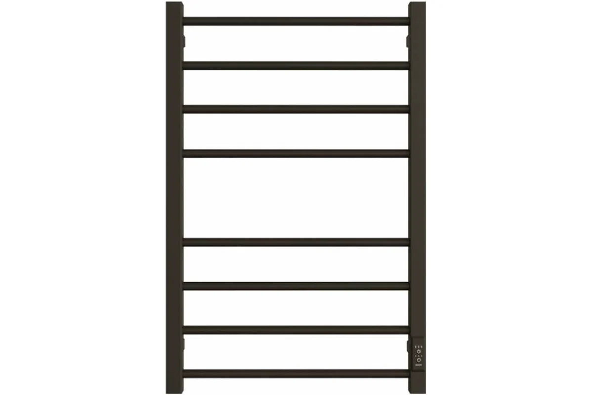 Полотенцесушитель электрический СТН КВАДРАТ ТЕПЛА Ladder X-M-80/50-D-LO-B купить с доставкой по РФ