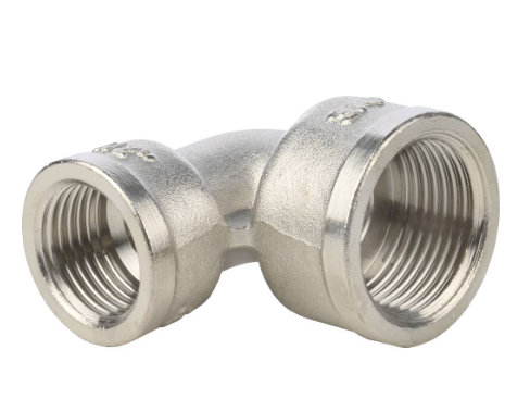 Угольник ВВ никелированный 3/4"х1/2", Stout