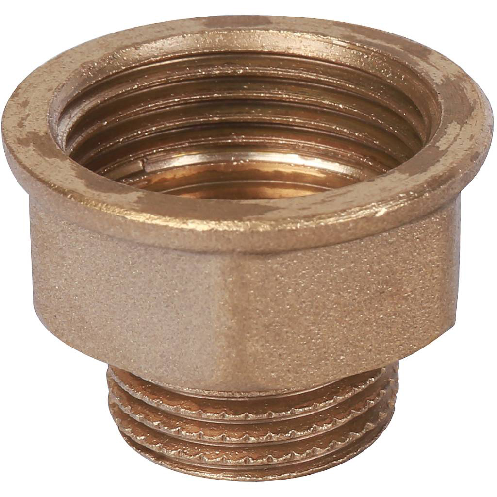 Переходник Stout латунный под ключ НР/ВР 3/4х3/4"