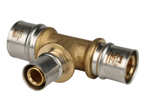 Тройник-пресс переходной, тип SFP-0005, Stout Ду 32х20х26