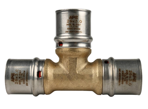 Тройник-пресс равнопроходный, тип SFP-0006, Stout Ду26 заказать со складов по всей России