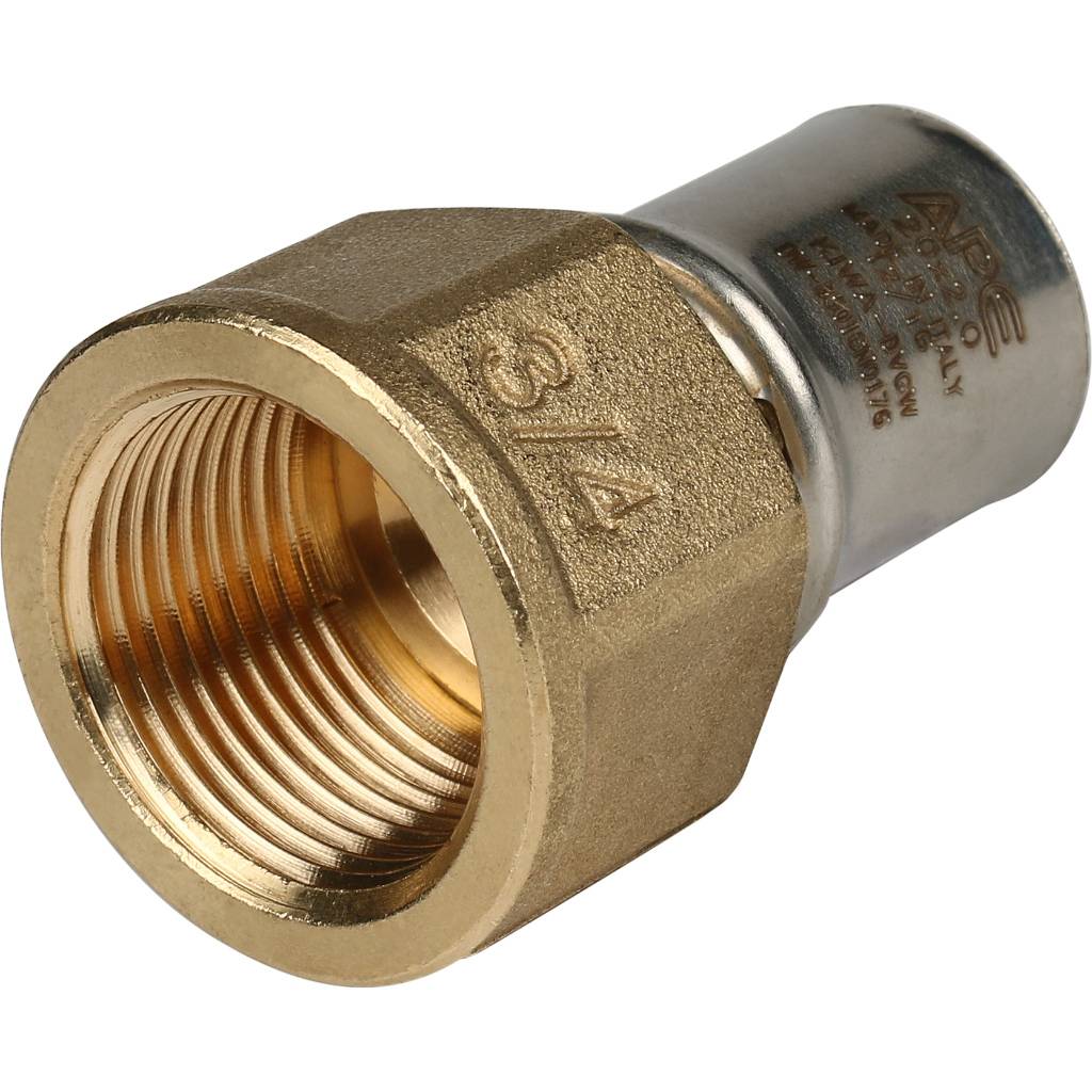 Переходник STOUT ВР 3/4х20 пресс  STW2080804944